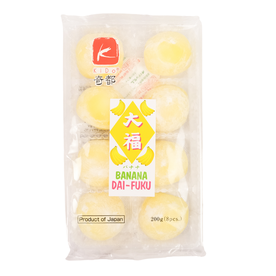 Kido Banana Dai-Fuku Mochi 200g