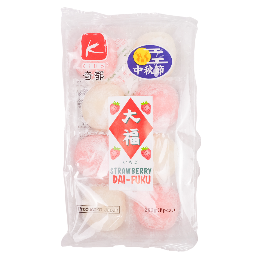 Kido Strawberry Dai-Fuku Mochi 200g