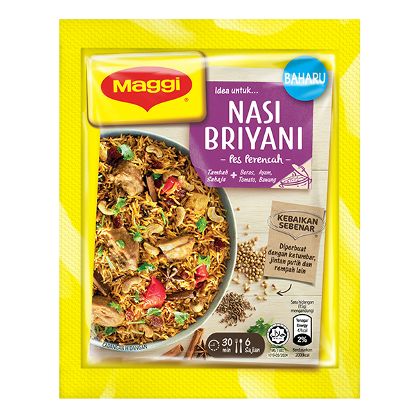 Maggi Nasi Briyani Rice Recipe Mix 90g