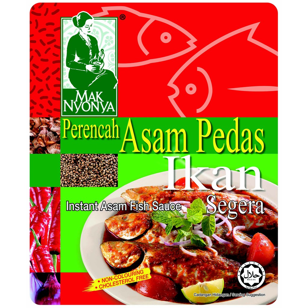 Mak Nyonya Asam Pedas Fish Sauce 200g