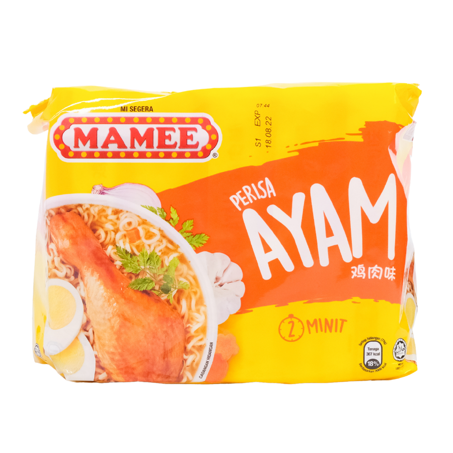 Mamee Chicken Flavoured Noodle 5x81g Pack