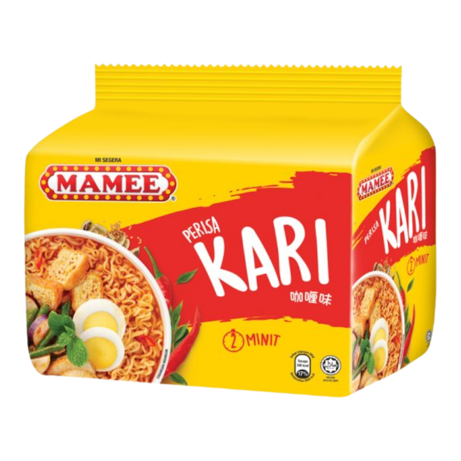 Mamee Curry Flavoured Noodle 5x81g Pack
