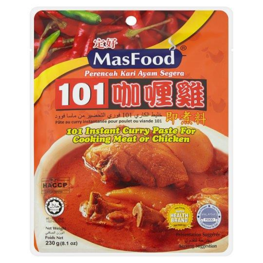 Masfood 101 Instant Meat Curry Paste 230g