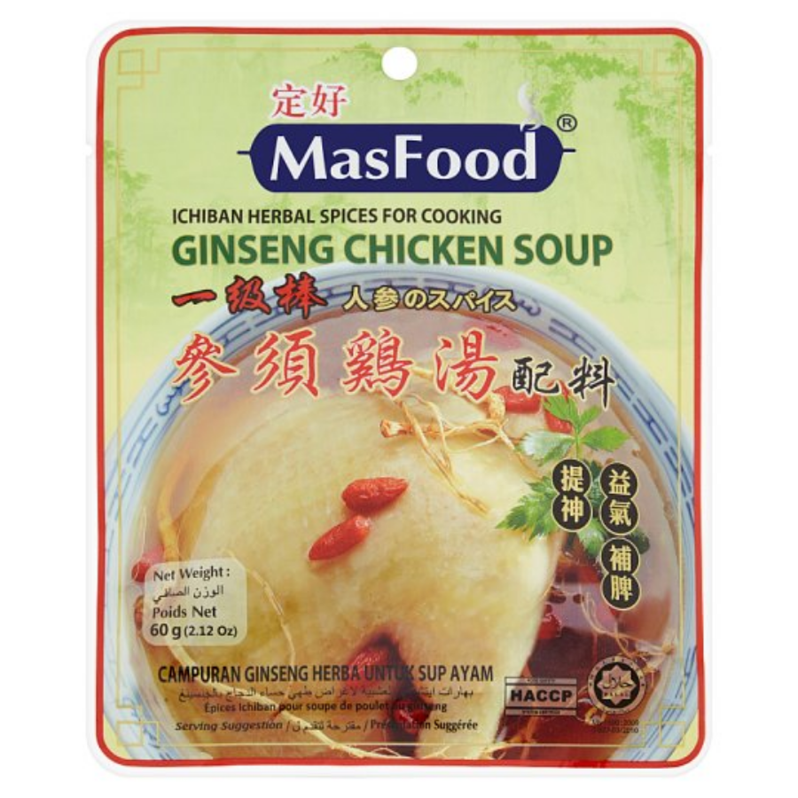 Masfood Ginseng Chicken Soup Spices 60g