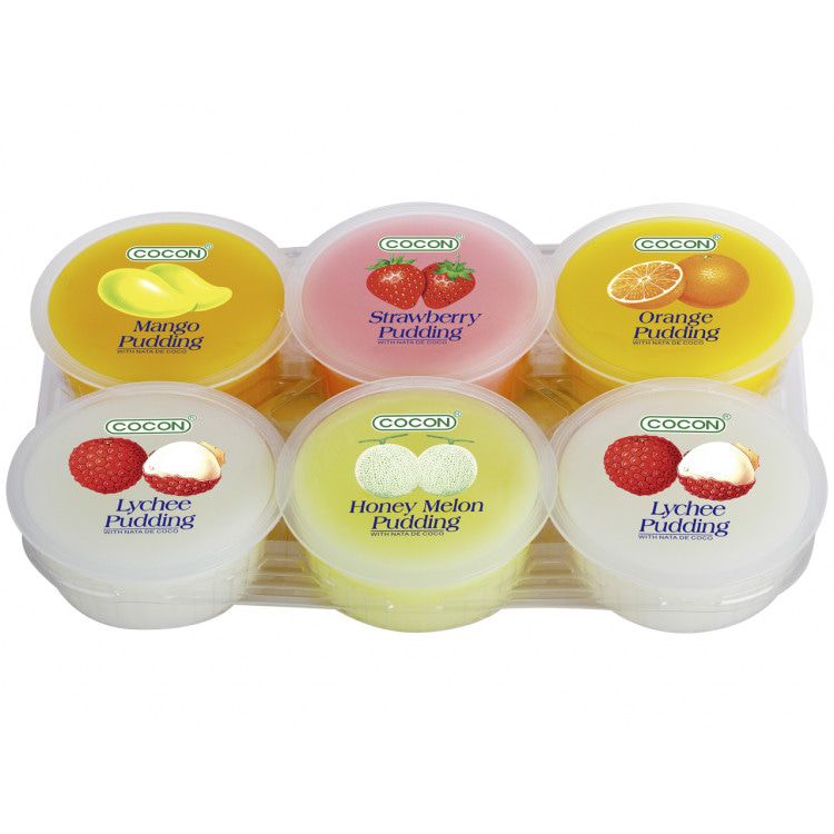 Nata De Coco Pudding Assorted 6x80g