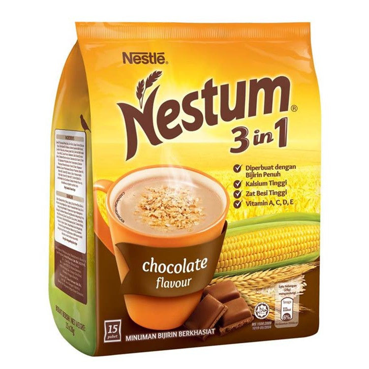 Nestum Cereal 3in1 Chocolate Packet 15x28g