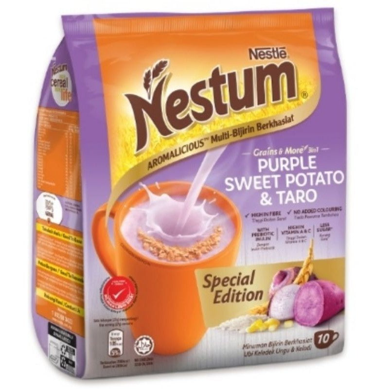 Nestum Cereal 3in1 Purple Sweet Potato & Taro (Special Edition) Packet 10x27g