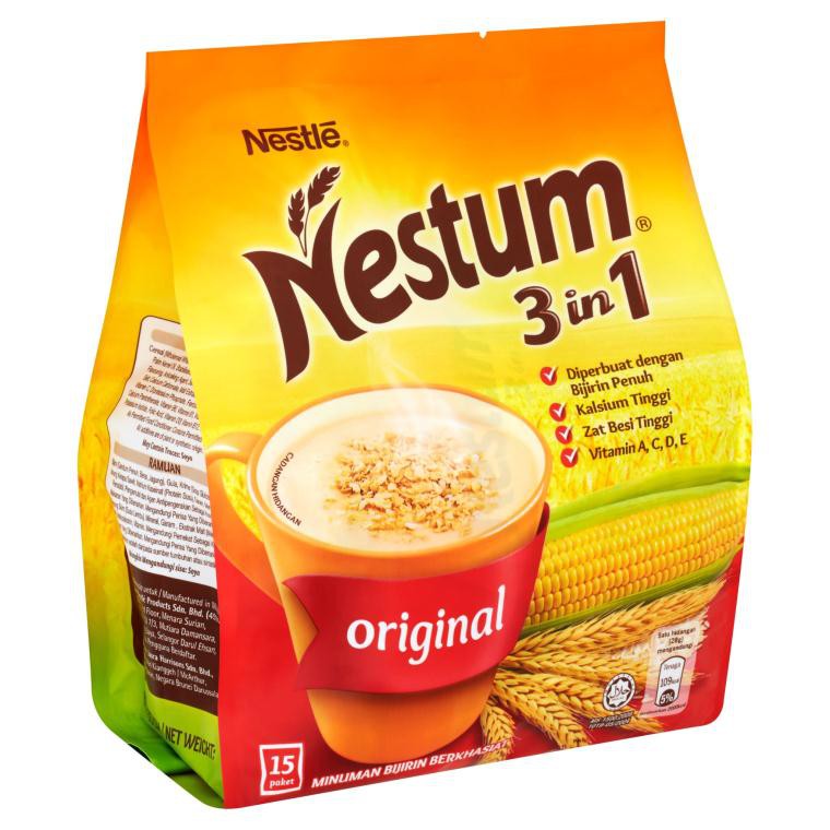 Nestum Cereal 3in1 Original Packet 15x28g (EXP: 31.07.24)