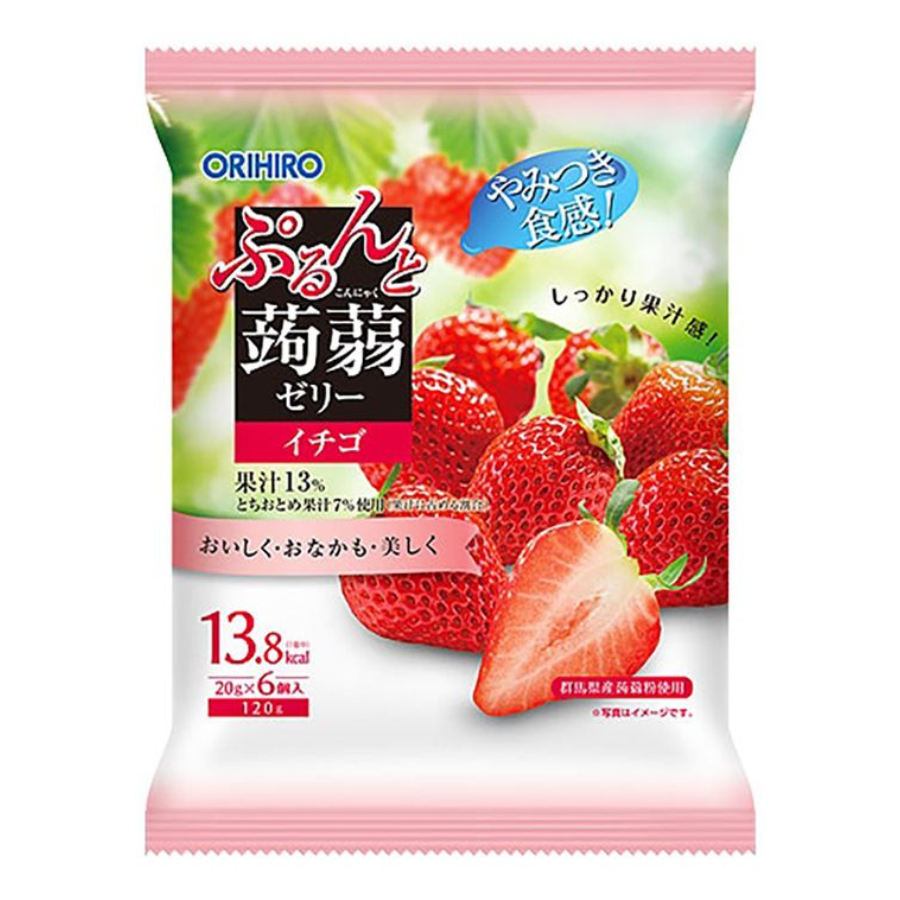 Orihiro Konjac Jelly Strawberry 120g