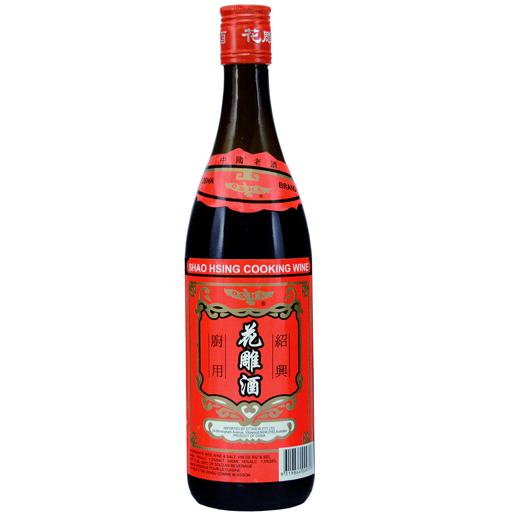 Osha Shaoxing Hua Tiao Cooking Wine 640ml Just Go Shop