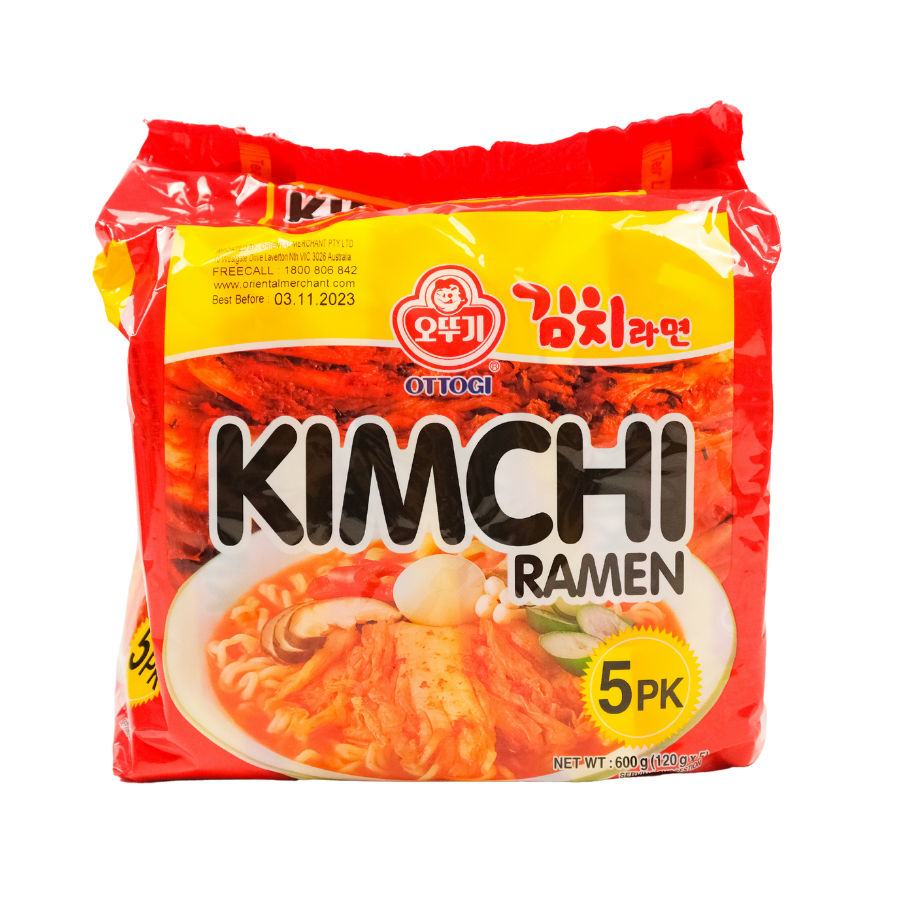 Ottogi Kimchi Ramen 5x120g Pack