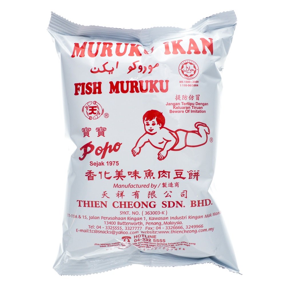 POPO Muruku Ikan Original 60g (BB: 22.06.24)
