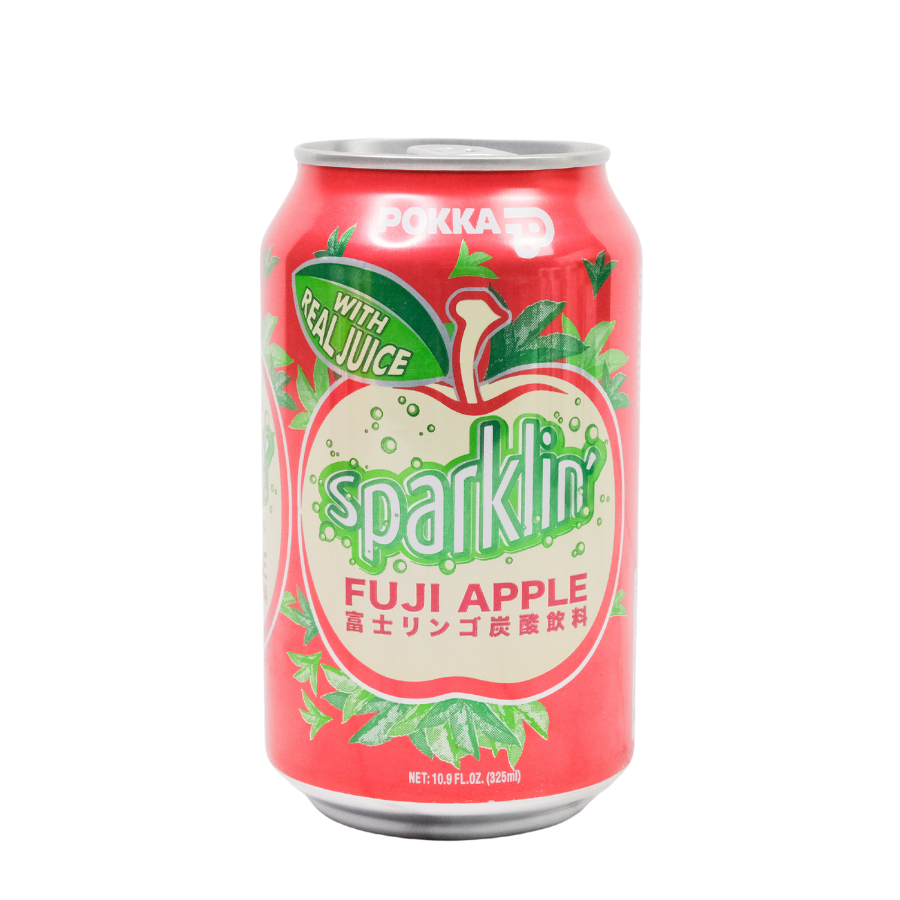 Pokka Sparklin' Fuji Apple 325ml