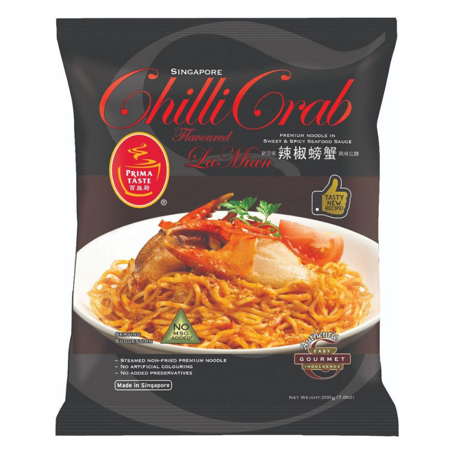 Prima Taste Chilli Crab LaMian 200g (BB: 23.04.25)
