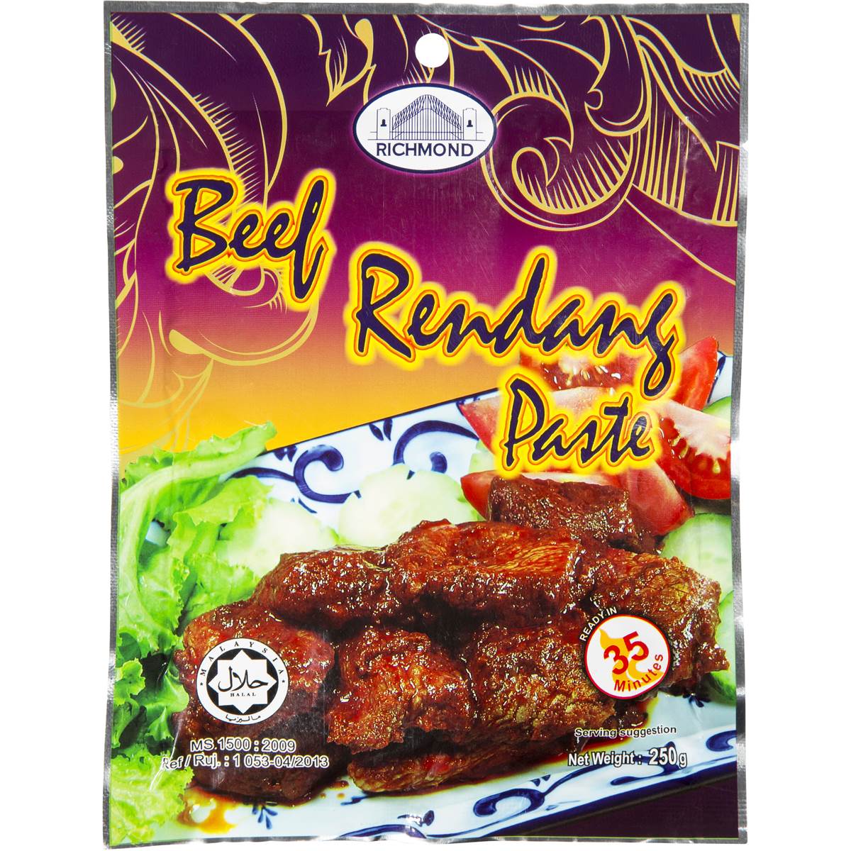 Richmond Beef Rendang Paste 250g