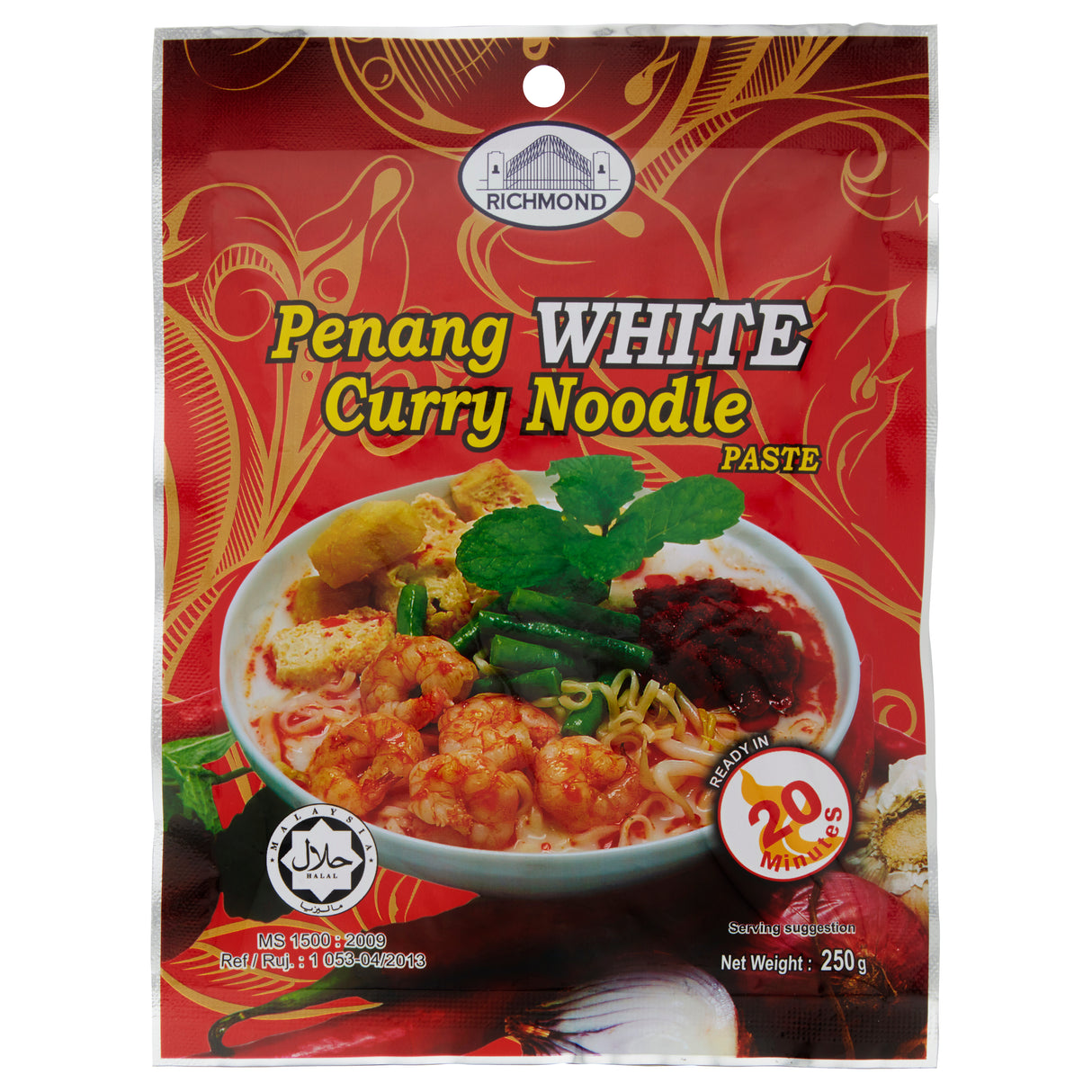 Richmond Penang White Curry Noodle Paste 250g