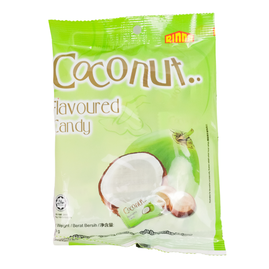 Rinda Coconut Flavoured Candy 120g (BB: 19.04.24)
