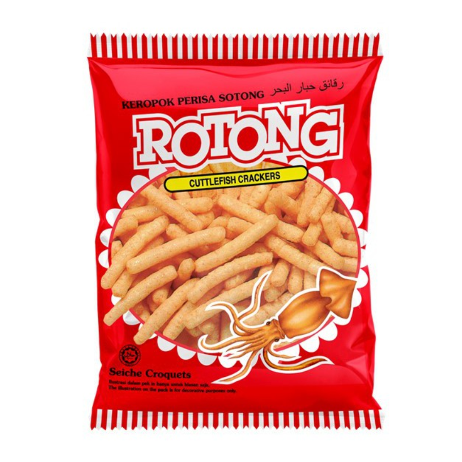 Rotong Cuttlefish Crackers 60g