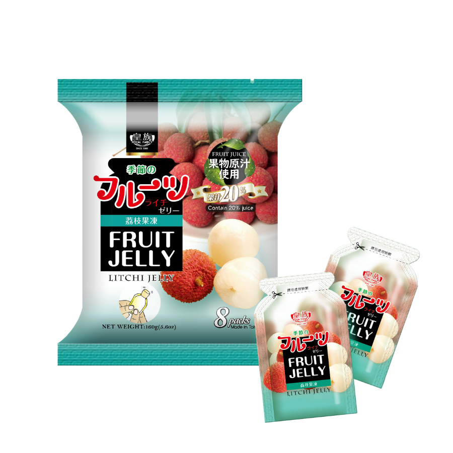 Royal Family Fruit Jelly Lychee 160g (BB: 31.07.25)