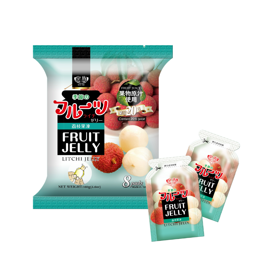 Royal Family Fruit Jelly Lychee 160g