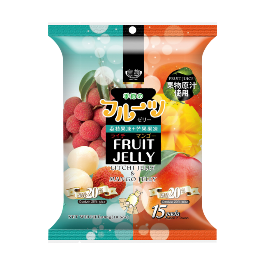 Royal Family Fruit Jelly Lychee & Mango 300g