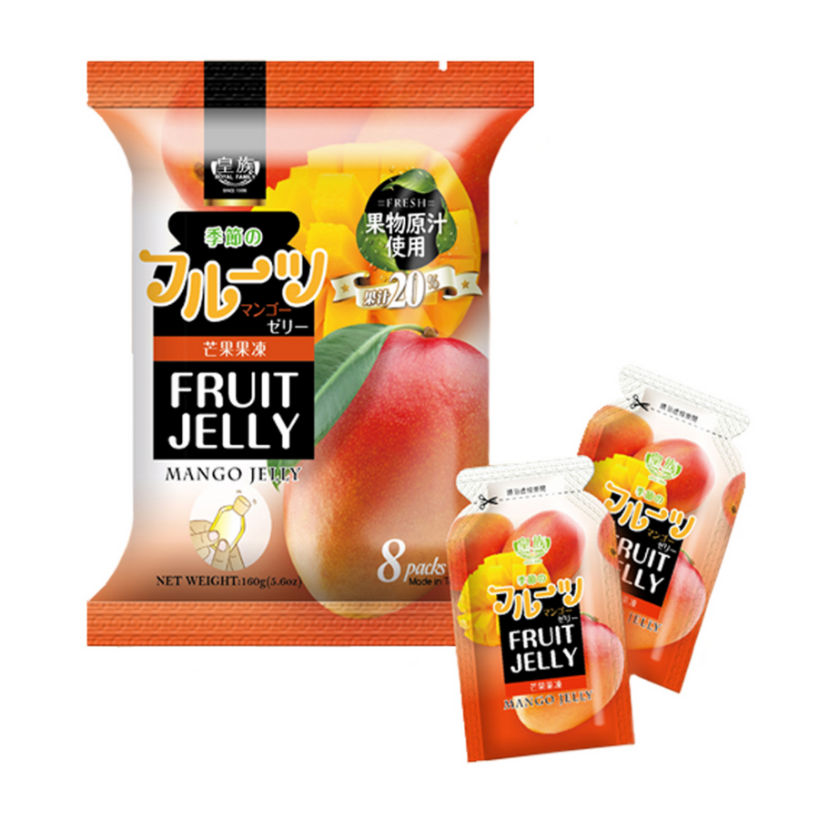 Royal Family Fruit Jelly Mango 160g (BB: 31.08.25)