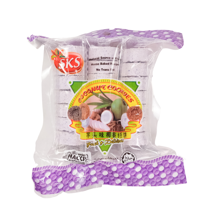 SKS Coconut Cookies Yam 130g (BB: 31.03.24)