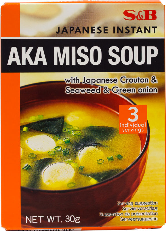 S&B Japanese Instant AKA Miso Soup 30g
