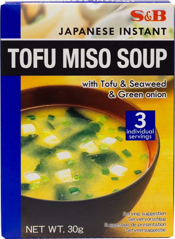 S&B Japanese Instant Tofu Miso Soup 30g
