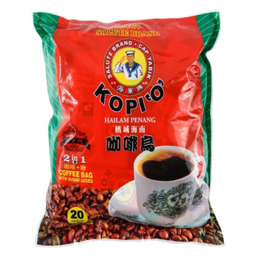 Salute Brand Kopi O 2-in-1 (With Sugar Added) 20x30g