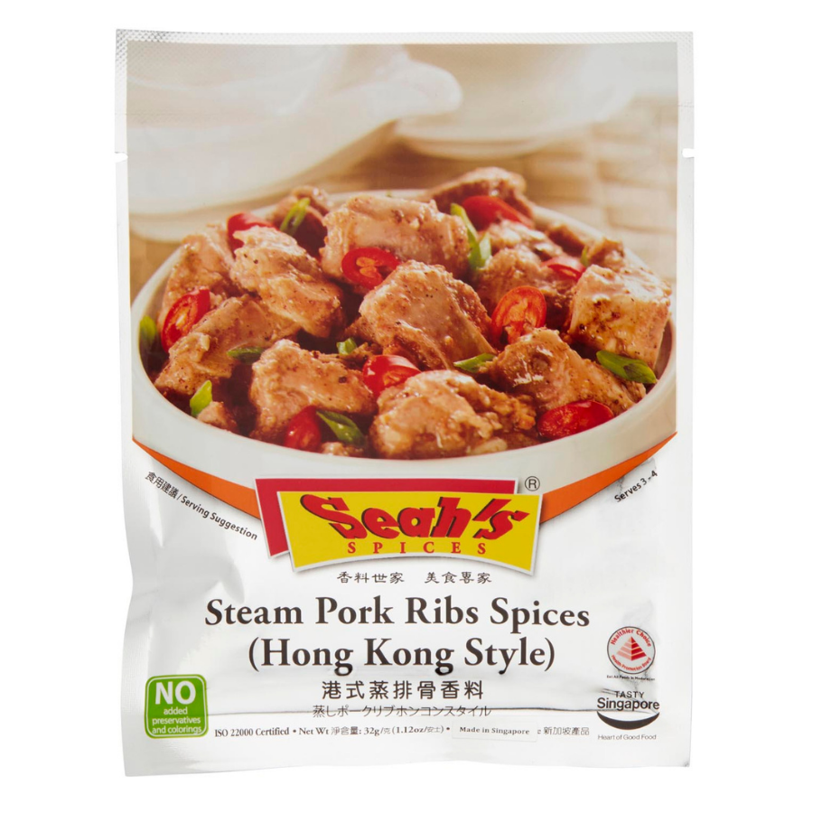 Seah's Steam Pork Rib Spices (Hong Kong Style) 32g