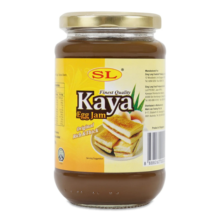 Singlong Kaya Egg Jam Original (Brown) 400g