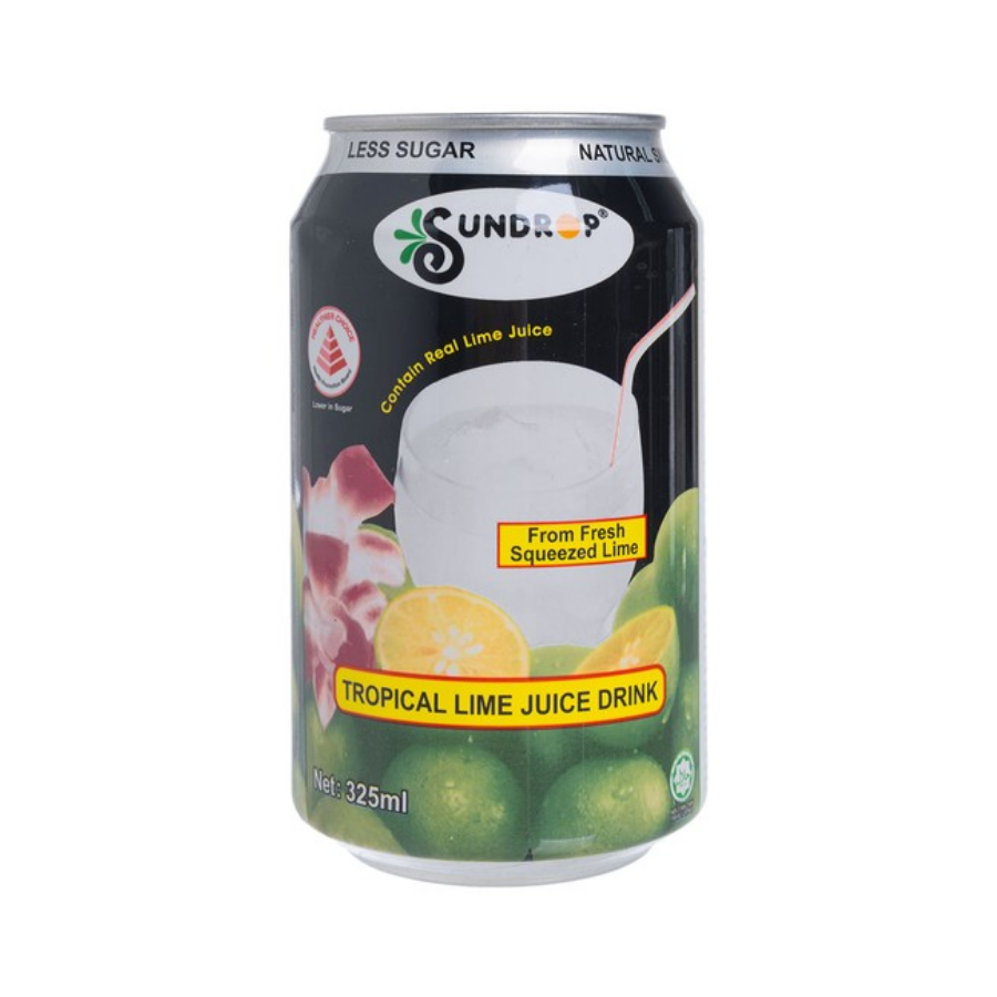 Sundrop Tropical Lime Juice (Less Sugar) 335ml