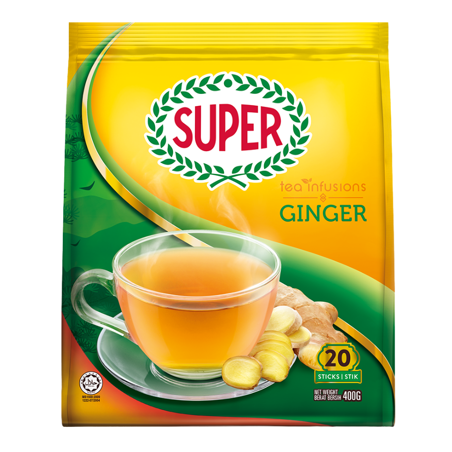 Super Ginger Tea 20x20g (BB: 11.06.24)