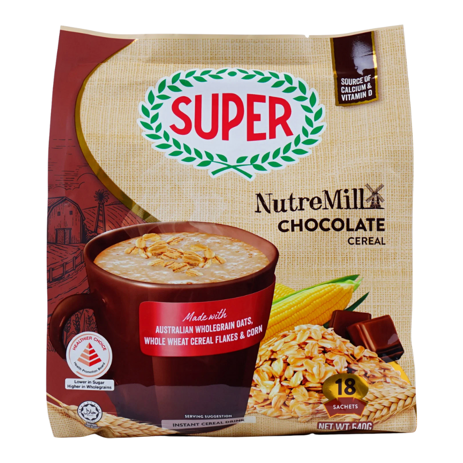 Super NutreMill Chocolate Cereal 15x30g