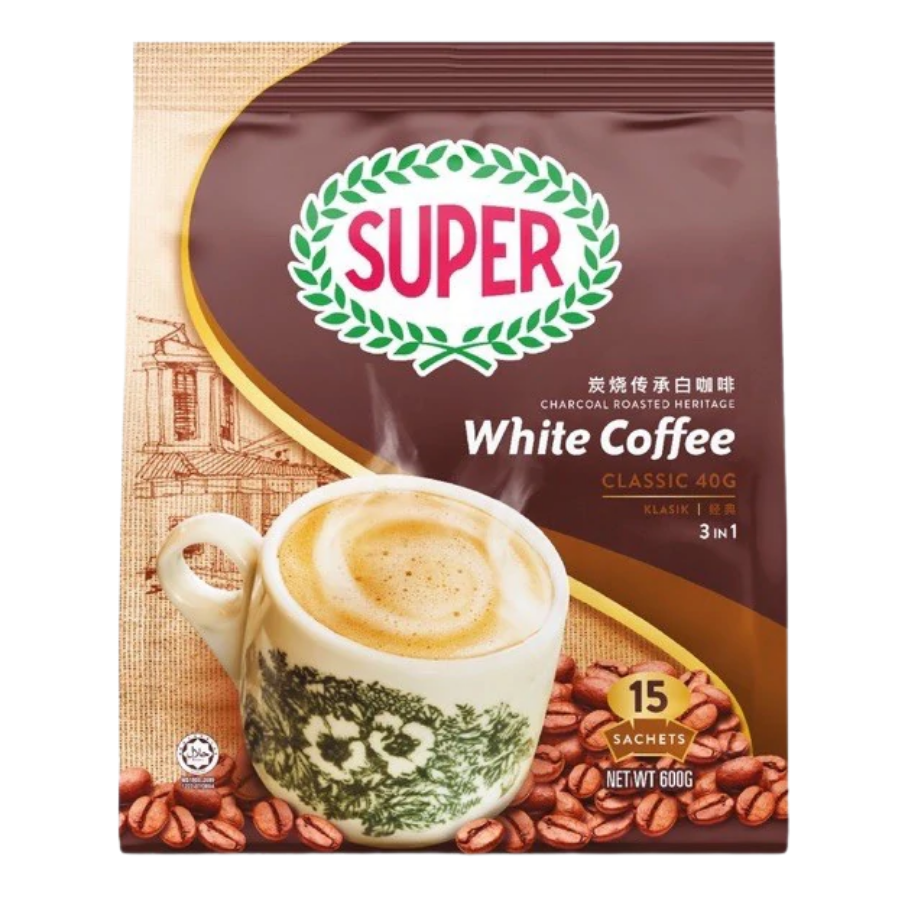 Super Roasted White Coffee 3-in-1 Classic 15x40g