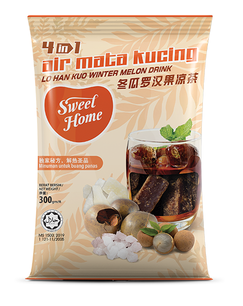 Sweet Home 4in1 Lo Han Kuo Winter Melon Drink 300g (EXP: 29.08.25)