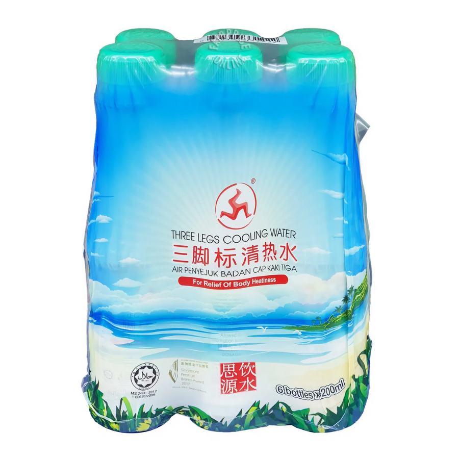 Three Legs Cooling Water 6x200ml