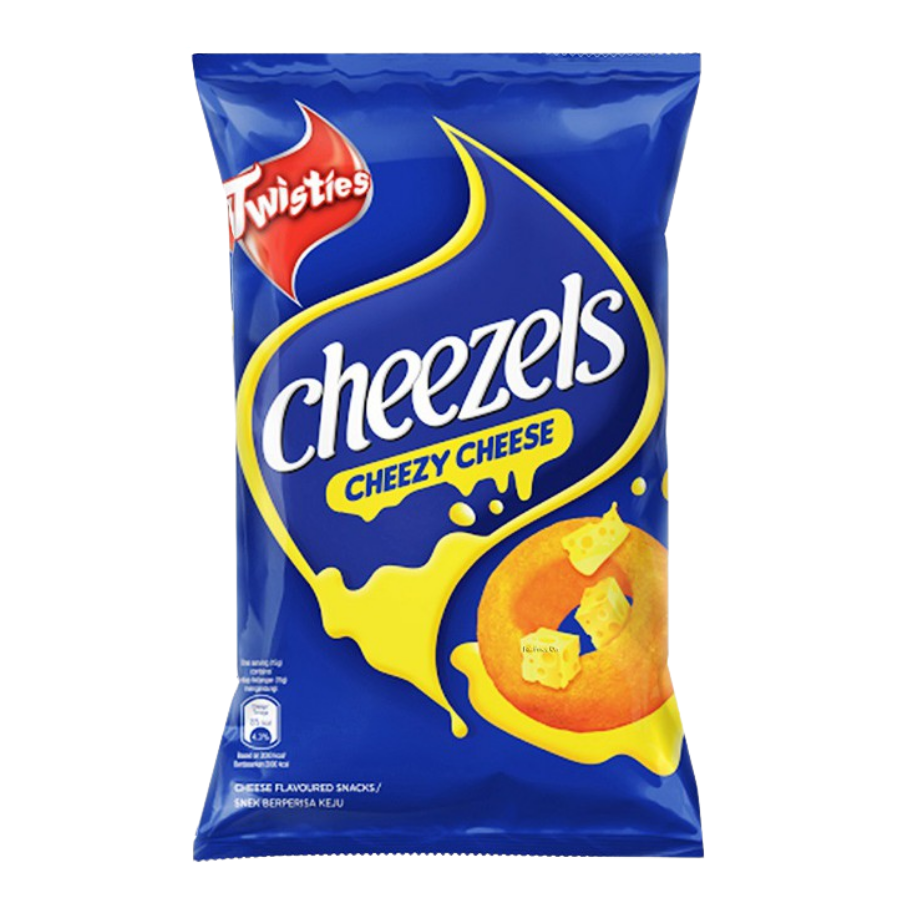 Twisties Cheezels Cheezy Cheese 140g