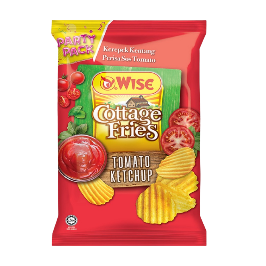 Wise Cottage Fries Tomato Ketchup 160g (BB: 08.01.26)