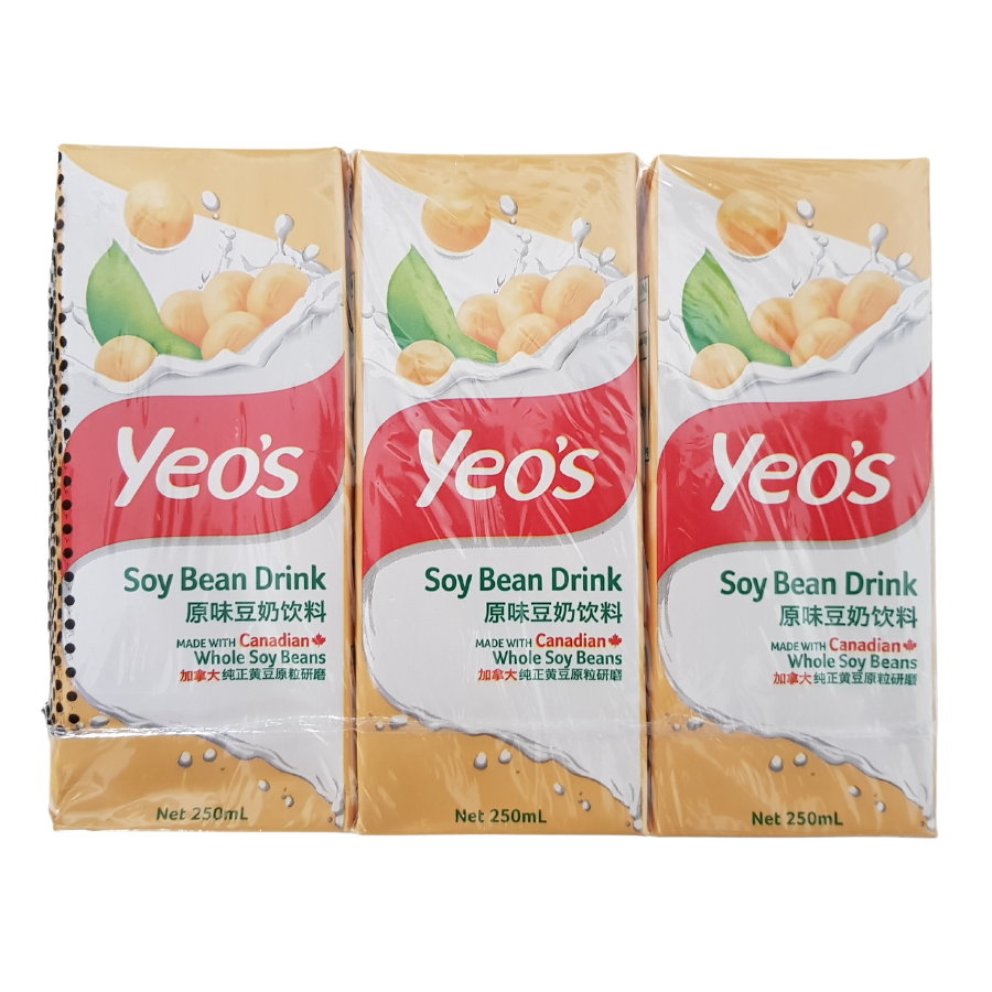 Yeo's Soya Bean 6x250ml